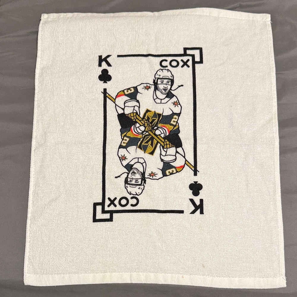 VGK Retired Alec Martinez Rally Towel from 2021 Playoffs